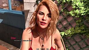 Min sexede stedmor bliver kneppet hårdt i røven på date aften i Santa County!