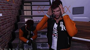 being a dik 47 - sneaking out of the preps party with sage the beautiful busty red head