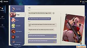 Almariel and Ziggy in Intense Hentai Scene