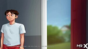 Summertime Saga Maid Dances and Shakes Her Ass Wildly!