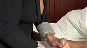 Step mom says, seduce me after jerking off