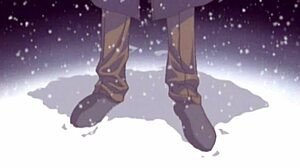 Fantasy anime dream sequence scene