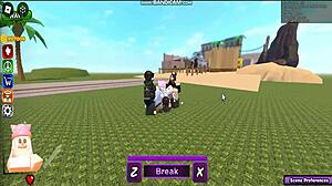 Whoreblox Game's Gangbang Scene Leaves Her Craving More Intense Action.