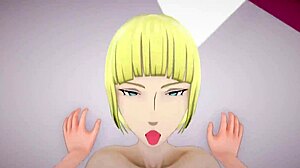 Naruto의 Samui가 강렬한 크림파이 섹스에 항복하는 멋진 3D 헨타이 액션