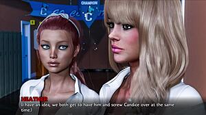 Saya teroka cinta hilang dalam novel visual bahagian 04 oleh motkeyz, lengkap dengan cap masa