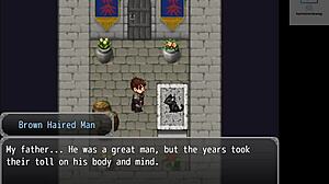 Henteria chronicles 3: exploring game 2 with pixel art, no images or animated scenes in part 2