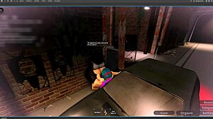 i watch the distracted girl getting fucked on the street like a prostitute in part one