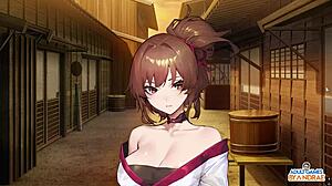 الحلقة 22: نيك BDSM مع ماناري النصف شيطان شينوبي