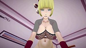 Naruto's Samui geeft zich over aan intensieve creampie neuken in stunning 3D hentai actie