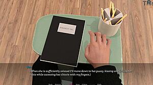 스텝시스터 욕망: 젊은 인터레이셜 여자가 화이트 코크 빌어 😍