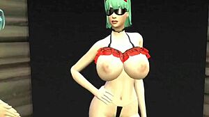 Bulma Transforms Into Prostitute For Son And Friends In Dragon Ball Parody. Blindfolded And Recorded While Fucked, Video Sent To Cuckold Husband.