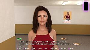 College Kings 2 16 - Wolf Route - Hot Teacher Pours Honey All Over Her Big Tits