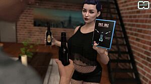 blody passion lucy first time giving handjob