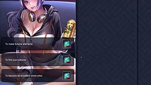 ep2, fingering yafu's shaved pussy and big tits in king of kinks