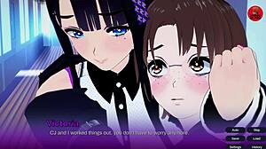 out of touch - chapter 4 - presentation - psychedelic melodramatic adult visual novel