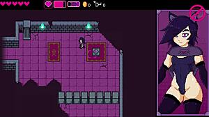 gameplay the nekomancer 1 cute femboy catboy fights monsters