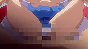 Zajíčková kurva v uniformě dostává hardcore anální šukání od obchodníků v intenzivní hentai scéně