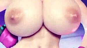 ジュリ・ダンス・アリックスがスライム娘をディープスロートしながら禿げたマンコのサイロックをファック コンプリート