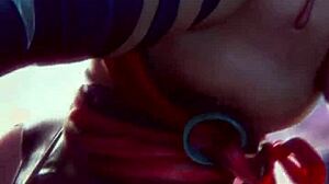 จูริแดนซ์อะลิกซ์ดีปธรอตสไลม์เกิร์ลขณะเย็ดหีโล้นของไซโล็คในคอมไพล์