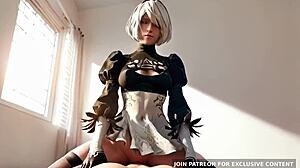 nier automata blowjob