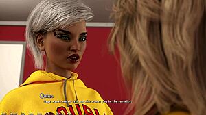 Two Hot Kissing Lesbians Form Throuple, Move to Sorority House