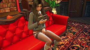 เฮอร์ไมโอนี่ แพ้ดวลกับดราโก้ แล้วโดนเย็ดแอนนอลหนักพร้อมดีปโธรต ในซิมส์ มี่ เฮนไต เอสเอฟเอ็ม