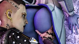 Liara TSoni渴望鸡巴