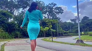 My Boyfriend Breaks My Ass After Our Walk!