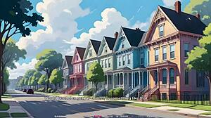 En mi nueva novia 02 planeo cita sexy con Violet de tetas grandes en juego hentai tabú.