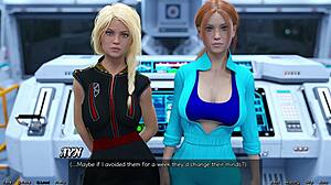 Stranded In Space 149 - Choosing Busty Redhead Stepsister Or Busty Blonde Virgin!