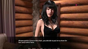 42 - dusklight manor - john having threesome sex with 2 vampires nurse cora