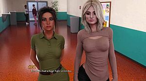 Being a Dik 245 met Petite 18+ Blondine die in het Publiek Zoenen