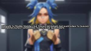 Neon Tests Your Resistance: Valorant JOI Edging with Multiple Cum Points and Endings in Femdom Series