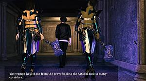 tales from the unending void 67 - two milfs share a big white cock