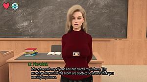 Russian Teacher Dominates Students