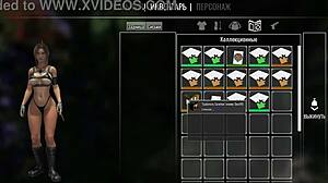 ララが墓の秘密を発見してヘンタイ3Dで売春婦になる...