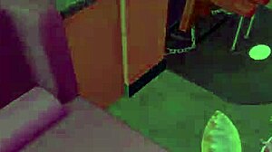 Nekomata Okayu and Omaru Polka in Hololive VTuber POV Scene