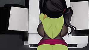 Goblin dcera vyjadřuje své creampie touhy