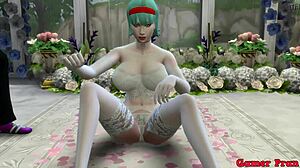 불마의 결혼식이 에로틱하게 변해, 남편이 늙은 남자가 그녀 엉덩이 박는 거 봐!