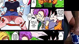 Viendo Porno De La Androide 18 Con Mi Madrastra Mientras La Follo