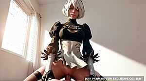 nier automata blowjob