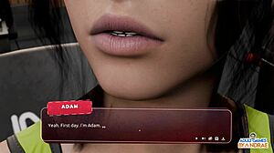 Ep2 Flirciarska Emma na Siłowni Trener Seksu Gorący Joga z Analem i Creampie