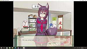 Konko in heat lets play your waifu foxgirl