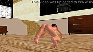 Animated 3D Cartoon Porn - Beautiful Girl Giving Sexy Poses 2