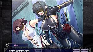 Steel Witch Annelose endures electric vibrator torment in intense part 2.