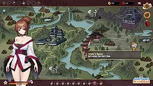 في الحلقة 15، شيطان الجهل يلعق ويحلب زب الجنرال في نينجا نصف شيطان