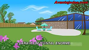 การ์ตูนเกย์ผิวต่างกับคนสวน