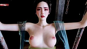 Dea Curve Irreali Seduce Davvero - Animazione 3D Hentai con Scene Allettanti