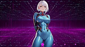 HFO Hentai Sukkubus Klem-Trening Episode 7 Korrupt Minne Med Muskuløse Onanerings-Instruksjoner