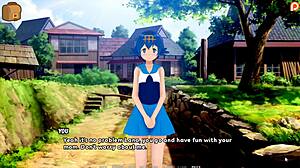 Oh ya, kongkek MILF horny tu dengan batang monster dalam permainan porn anime!